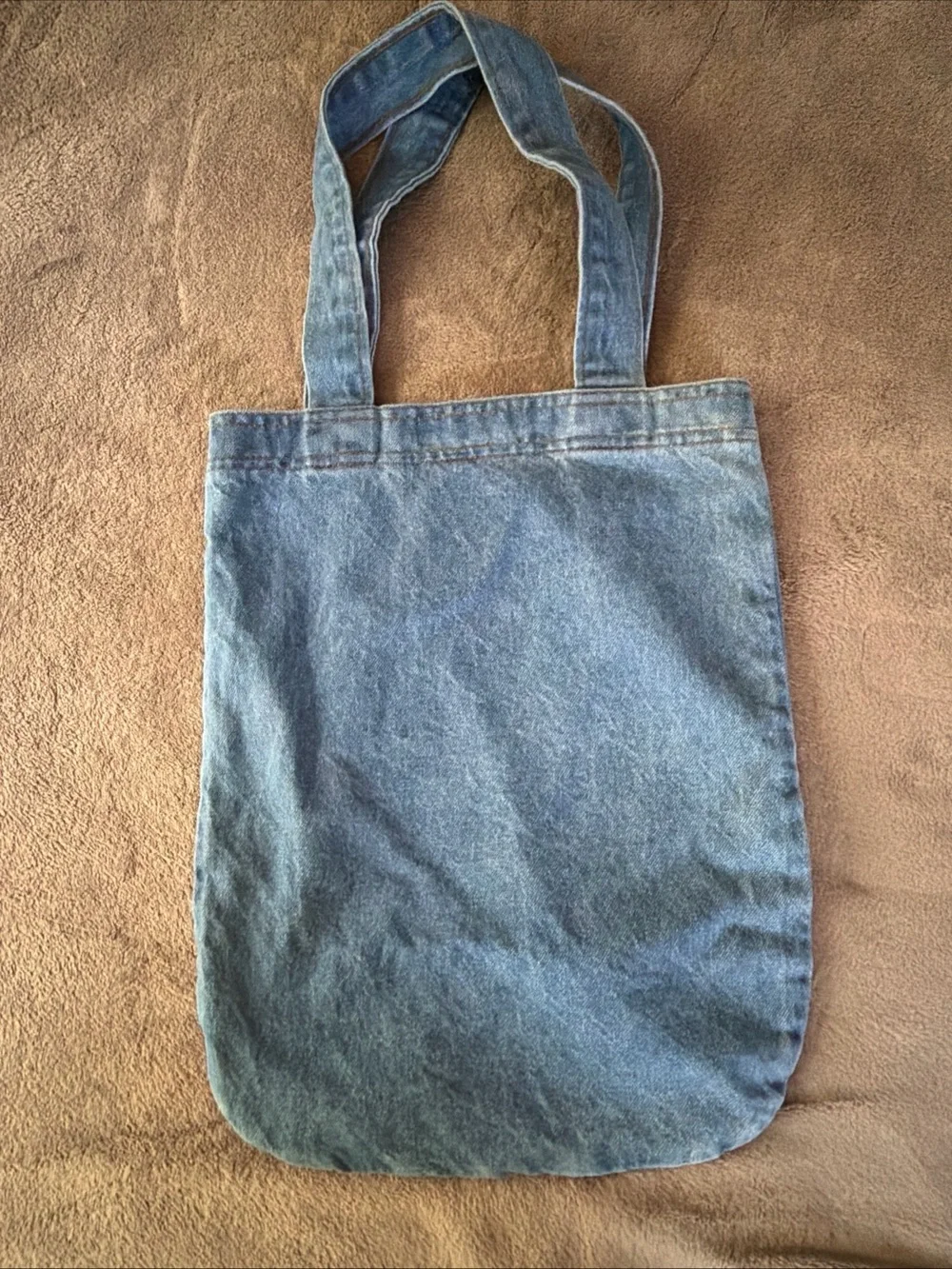 Active USA Denim Tote Bag - Blue